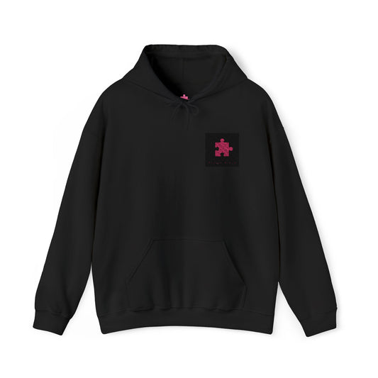 Unisex Puzzle Piece Hooded Sweatshirt