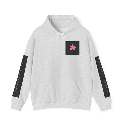 Unisex Heavy Puzzle Piece Hooded Sweatshirt