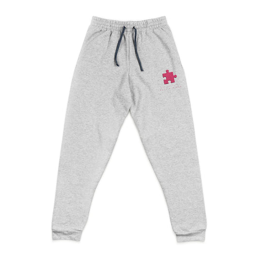 Unisex Puzzle Piece Joggers (Embroidery)